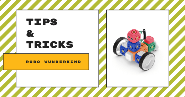 Tips & Tricks | Robo Wunderkind + Coding Apps