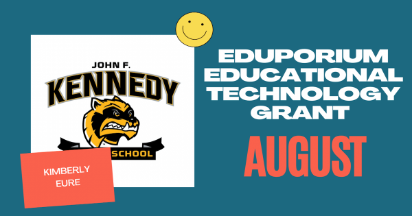 Our $500 EdTech Grant for August Has Been Handed Out!