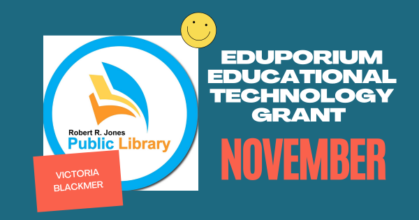 Our November EdTech Grant Recipient: Victoria Blackmer