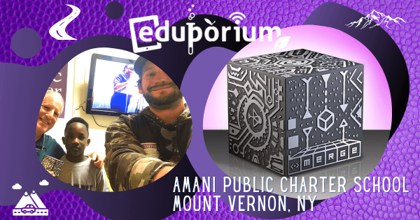 Final Merge Cube Donations:  The Amani Public Charter School