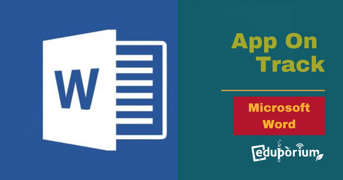 App on Track: Microsoft Word for iPad