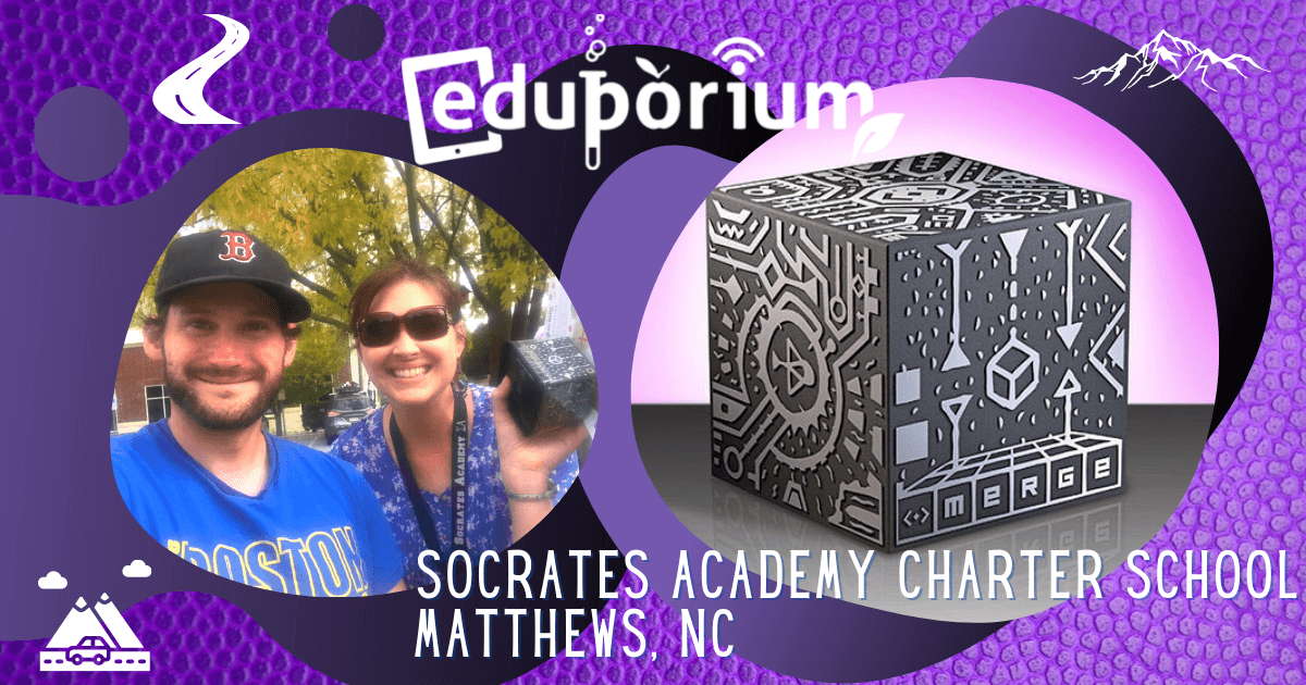 The Sixth Merge Cube Donation at Socrates Academy